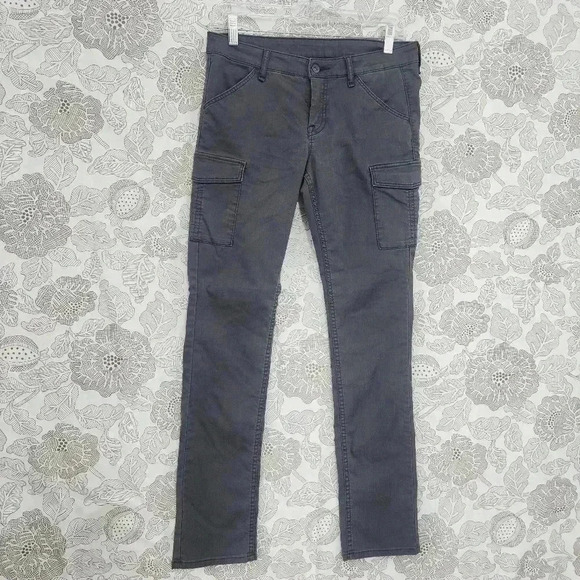 Uniqlo Straight Slim Cargo Women's Pants 10 - Picture 1 of 6